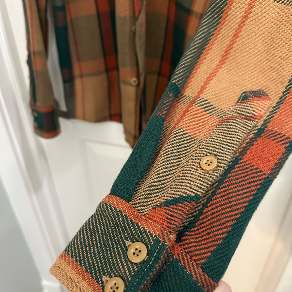Danner - Topo Designs Plaid Shirt in Green and Brown - Picture 10 of 15
